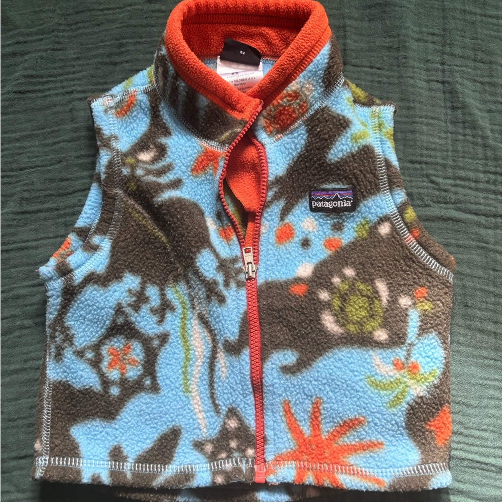 Vintage Patagonia Fleece Infant Vest 6 mos